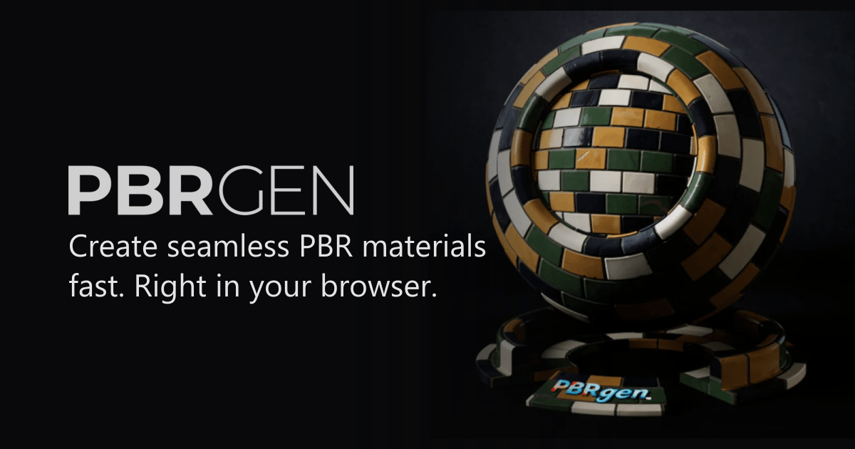 PBRgen | AI PBR Material & Texture Generator